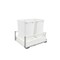 Rev-A-Shelf Steel, White, 18.5 in W, 19 in H, 22.4 in D, 22.4 in L, White TWCSC-21DM-2 - alternate 1